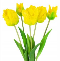 Martom CV13899-3 Tulipánok Csokor Papagáj Tulipán Művirág Gumírozott 5DB j (CV13899-3)