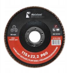 Molatool Lamellás csiszolókorong Molatool Kerámia 115 mm P60 (745110365303)