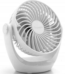  Ocoopa Usb Asztali Ventilátor 360°-ban Forgatható Csendes 3 Sebességes Usb Kábellel Fehér (B09NKM2KLY)