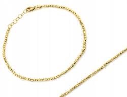 Lovrin Aranyozott gyémánt brățară 585 14k 2.90g golyók 19-es méret állítható (62097976)