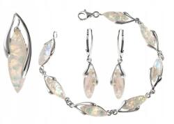 Lovrin Ezüst ékszerszett opállal 925 (medál, fülbevaló, karkötő) ajándéknak is kiváló (62192857)