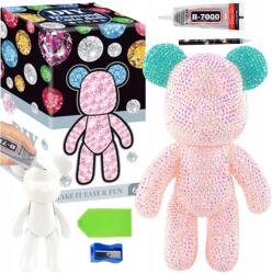  Nagy XXL Kreatív Szett Diy Készítéshez, Ajándék, Gyémántfestés, Figura (MOZAJKA MALOWANIA HAFT DIAMENTOWY DLA DZIECI)