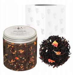 Cup&You Fekete tea Boldogság prémium málna rózsaszirom kókusz ajándék 120g (herbata liściasta sypana mieszanka napar susz)