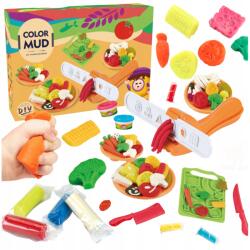  Gyurma Gyurma Készlet Kreatív Gyerekeknek Sablonokkal És Deszkával