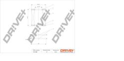 Dr! ve+ Filtru ulei Dr! ve+ DP1110.11. 0095 (DP1110.11.0095) - automobilus