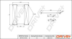 Dr! ve+ Filtru ulei Dr! ve+ DP1110.11. 0112 (DP1110.11.0112) - automobilus