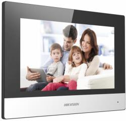 Hikvision Monitor videointerfon WIFI modular 7" color Hikvision DS-KH6320-WTE1/EU; ecran LCD 7" color cu touch screeen, rezolutie ecran 1024 × 600; designmodern; Conectivitate: Retea wireless: Wi-Fi 802.11b/g/n