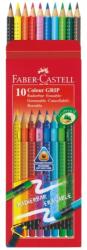 Faber-Castell Color creion set triunghiular Grip 2001 10 diferit culoare (116613)