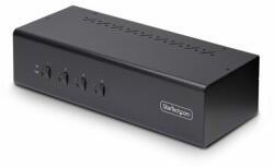 StarTech - 4 portos, kétmonitoros DisplayPort KVM kapcsoló - P4DD46A2-KVM-SWITCH (P4DD46A2-KVM-SWITCH)