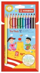 STABILO Trio gros 12db-os mixt de culoarea color creion (203/12-01)
