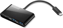 Lenovo Hub Select 4 portos USB-C, 2x USB-A 2x USB-C, fekete (GX91L84354)