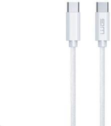 Winner Group WG - C-típusú C-típusú adatkábel, 3 méter, 3A, 60W, fehér (12329)