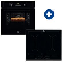 Electrolux EOF3H50BK Beépíthető sütő+Electrolux EIV644 Beépíthető indukciós főzőlap