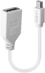 Lindy Mini DisplayPort Convertor Alb 20cm 41021 (41021)