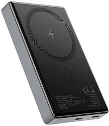 Allity 10000 mAh powerbank, MagSafe rögzítéssel, sötétszürke (APB-300_10000_MF) (APB-300_10000_MF)