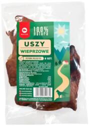 Maced Natural Ureche de porc uscata pentru caini 2 buc