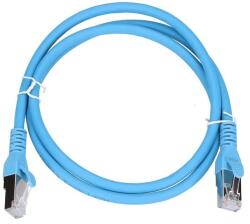 Extralink EX. 6556 cabluri de rețea Albastru 1 m Cat6a SF/UTP (S-FTP) Rotunde (EX.6556)