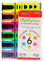 Daco folyékony jelölő készlet, 6 db