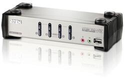 ATEN 4-Port PS/2-USB VGA/Audio KVMP Switch w/ OSD, Switch (ATEN-CS1734B-A7-G)