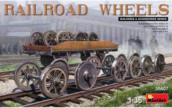 MiniArt Models 1/35 Vasúti kerék készlet katonai jármű modell kiegészítő (35607)