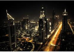 DEGRETS Fotótapéta DEGRETS 83412 Megapolisz éjszaka, 184x254cm (83412)