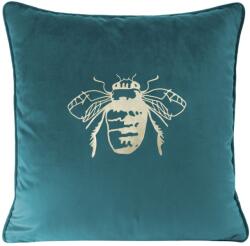 Eurofirany Dekoratív párnahuzat BLINK-14 45x45 Eurofirany sötét türkiz/világos arany