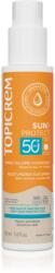 Topicrem Sun Protect Moisturizing Sun Spray védő spray hidratáló hatással SPF 50+ 150 ml