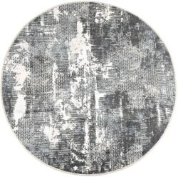 vidaXL Mosható vidaXL szőnyeg, többszínű, Ø 120 cm, csúszásgátló, 1, 3 kg, PVC csúszásgátló hátlap (136596Vida)