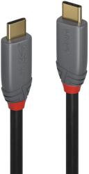 Lindy USB 3.1 Type C Összekötő Fekete 50cm 36900 (36900)