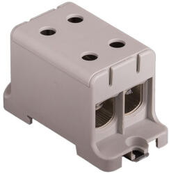 Pollmann Electrotech Fővezeték sorkapocs 2x 95/2x95mm2 (16-95mm2) szürke UK 95/2, 2090204 Pollmann (2090204)