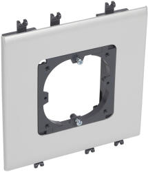 Legrand DLP alu 1-es keret szerelvény 130 mm fedélhez, Ø60 - 11171 (11171)