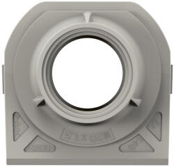 Legrand Plexo 55 tömszelence 1 bemenettel ISO20, szürke - 069660L (069660L)