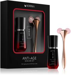 KORIKA Anti-age Skincare Set Anti-aging Serum, 30 ml & 3D Face Roller