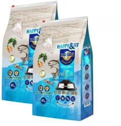 Happy&Fit Superior Adult Hipoallergén, Gabonamentes Pisztráng, glükozaminnal 2x10kg