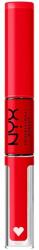 NYX Cosmetics NYX PM Shine Loud ajakrúzs, 17 Rebel In Red, 6.8 ml (800897207359)