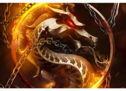  Mortal Kombat Fire poszter, 61x90cm, poszter2472, Többszínű (poster2472)