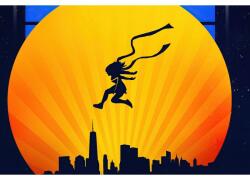  Vászonkép Ms Marvel Illusztráció, 80x50cm, festmény1318, Többszínű (tablou1318/50x80cm)