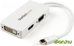 StarTech Mini DisplayPort VGA/D-Sub + HDMI Átalakító Fehér 27cm MDP2VGDVHDW (MDP2VGDVHDW)