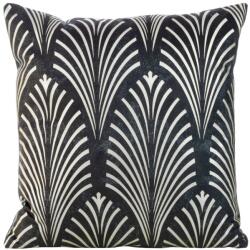 Eurofirany Dekoratív párnahuzat BLINK-27 45x45 Eurofirany grafit/világos arany (391017)