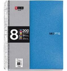 Miquelrius A5 8x25lapos kockás kék spirálfüzet (A15246127) - ipon