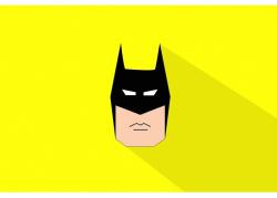 Batman Face Logo Minimal Poszter, 61x90cm, poster737, Többszínű (poster737-7777777777777786338)