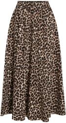 Vila szoknya 14106880, pamut/elasztán, barna, 38 US (0000304907852_38)