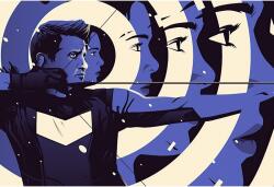  Poszter Hawkeye Movie, 61x90cm, poszter1569, Többszínű (poster1569)