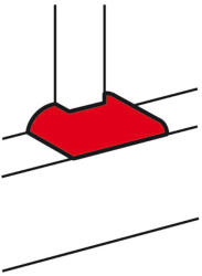 Legrand 10733 DLP T-elem 65 mm mély csatornához (10733)