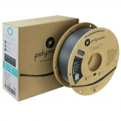Polymaker PB01056 6938936713784 3D nyomtatószál PETG hőálló, nagy szakítószilárdság 1.75 mm 1000 g Sötétszürke PolyLite 1 db (PB01056; 0) (PB01056;0)