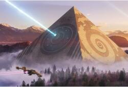  Poszter Piramisok Scifi, 61x90cm, poszter2419, Többszínű (poster2419)