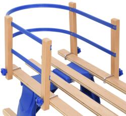 vidaXL kék furnérlemez szánkóháttámla 93697 (93697)