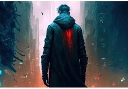  Poszter Cyberpunk Dystopia, 61x90cm, poszter2823, Többszínű (poster2823)