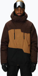 686 Férfi snowboarddzseki 686 Geo Insulated coffee colorblock