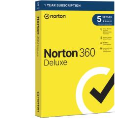 Symantec 360 Deluxe Antivírus, Backup 50GB, 1 éves licensz, 5 készülékre (SOF20062)